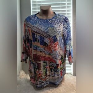 Ali Miles Women’s 2X Top